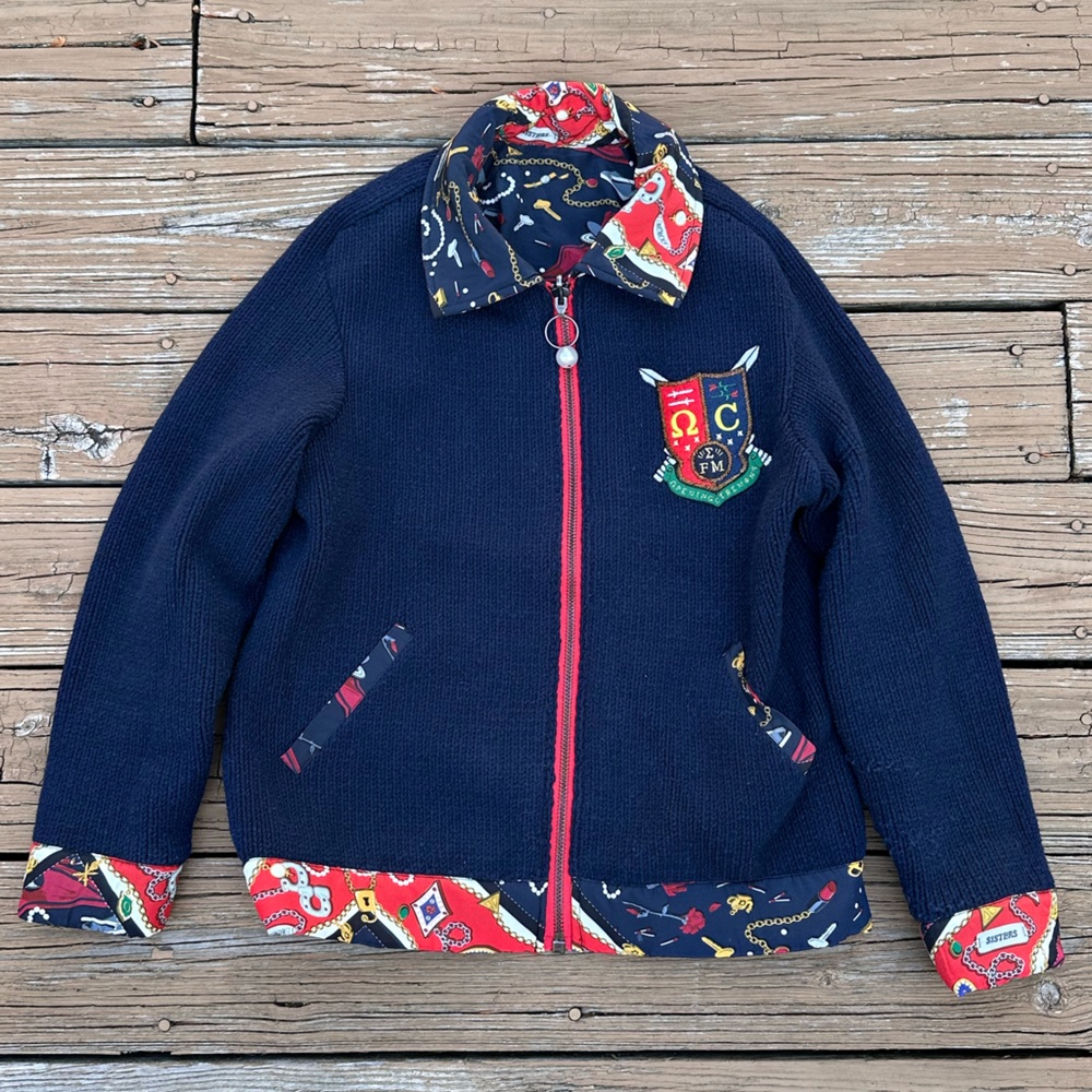 SOLD Opening Ceremony Reversible Collegiate Jacket Sz S